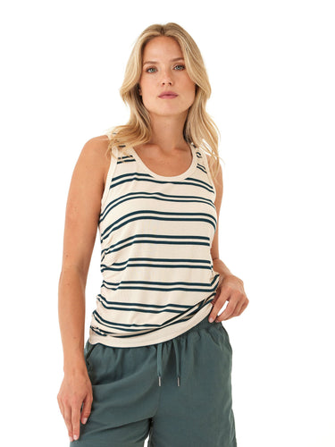 Megan Feather Rib Ruched Tank Womens Tops Tanks Threads 4 Thought