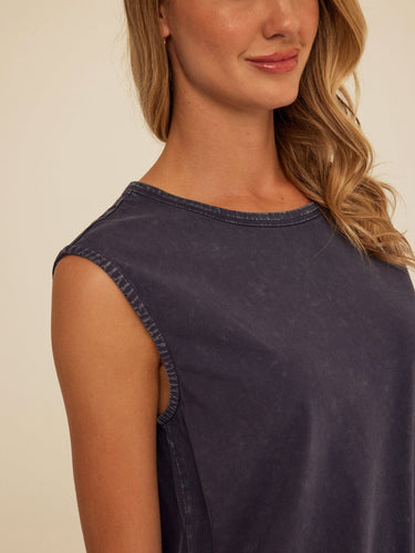 Laela Mineral Wash Eco Jersey Tank Threads 4 Thought