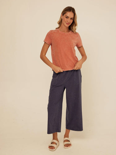 Roselie Mineral Wash Eco Jersey Tee Threads 4 Thought