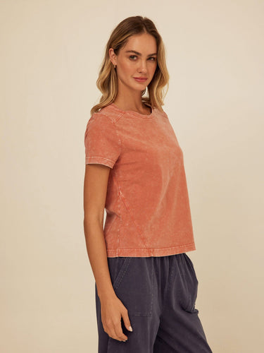 Roselie Mineral Wash Eco Jersey Tee Threads 4 Thought