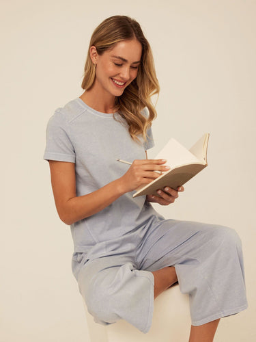 Roselie Mineral Wash Eco Jersey Tee Threads 4 Thought