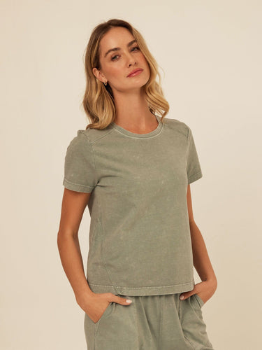Roselie Mineral Wash Eco Jersey Tee Threads 4 Thought