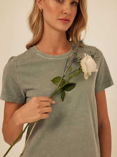 Roselie Mineral Wash Eco Jersey Tee Threads 4 Thought