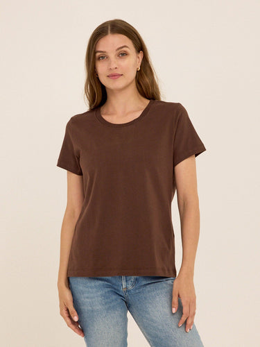 Emmy Organic Cotton Crew Tee Womens Tops Short Tee Threads 4 Thought