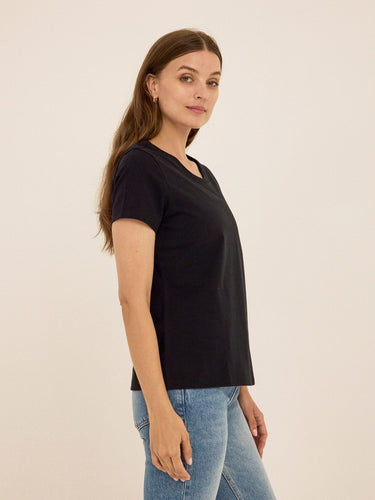 Emmy Organic Cotton Crew Tee Womens Tops Short Tee Threads 4 Thought