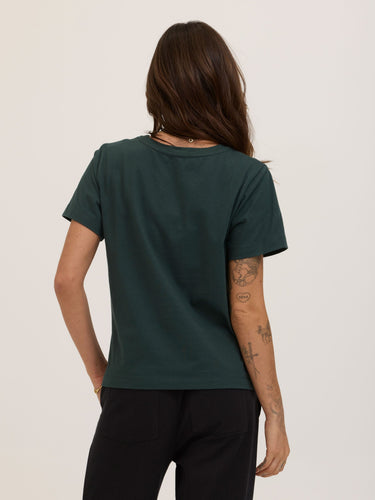 Beth Essential Jersey Pocket Tee Womens Tops Short Tee Threads 4 Thought