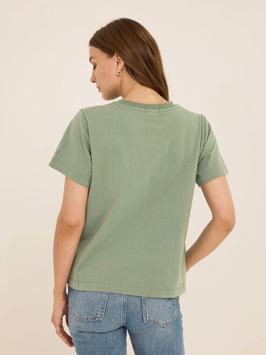 Beth Organic Cotton Pocket Tee Womens Tops Short Tee Threads 4 Thought