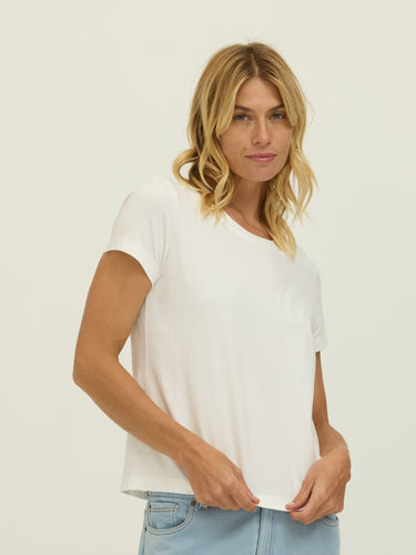 Core Organic Cotton Pocket Tee Womens Tops Short Tee Threads 4 Thought