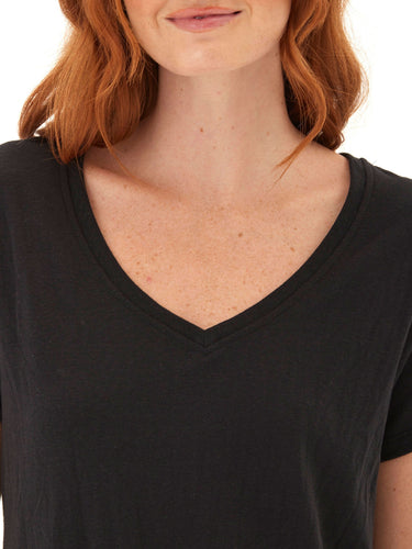 Pattie Triblend V-Neck Tee Womens Tops Short Tee Threads 4 Thought