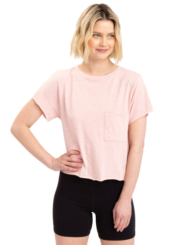 Maggie Triblend Tee Womens Tops Short Threads 4 Thought