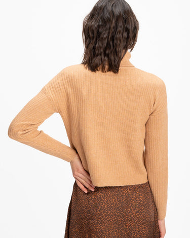 Toki Rib Knit Turtleneck Sweater Womens Outerwear Sweater Threads 4 Thought
