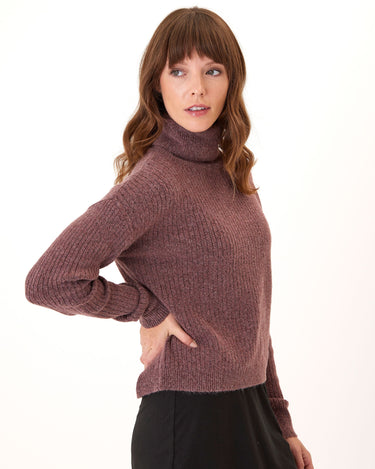 Toki Rib Knit Turtleneck Womens Outerwear Sweater Threads 4 Thought 
