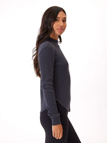 Haidee Mock Neck Top Womens Tops Long Threads 4 Thought