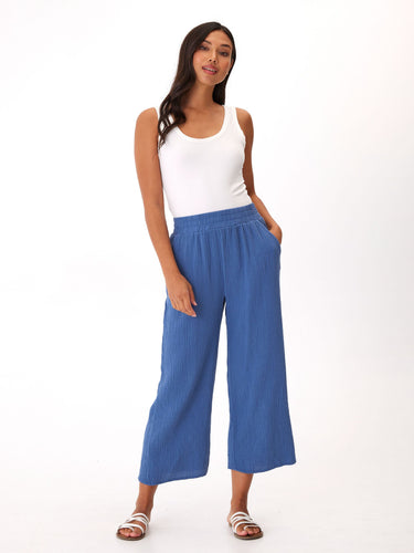 Ivanna Gauze Wide Leg Pant Womens Bottoms Pants Threads 4 Thought