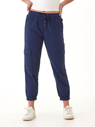 Delilah Stretch Twill Cargo Jogger 27" Womens Bottoms Pants Threads 4 Thought