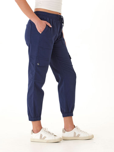 Delilah Stretch Twill Cargo Jogger 27" Womens Bottoms Pants Threads 4 Thought