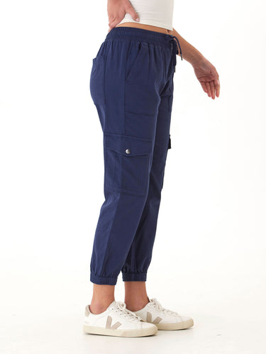 Delilah Stretch Twill Cargo Jogger 27" Womens Bottoms Pants Threads 4 Thought