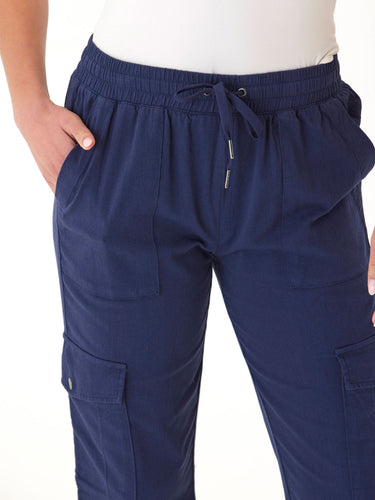 Delilah Stretch Twill Cargo Jogger 27" Womens Bottoms Pants Threads 4 Thought