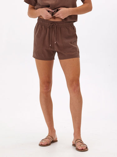 Winnie Breezy Linen Short 3” Womens Bottoms Shorts Threads 4 Thought