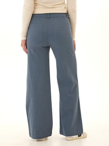 Pamela Stretch Twill Wide Leg Pant Threads 4 Thought