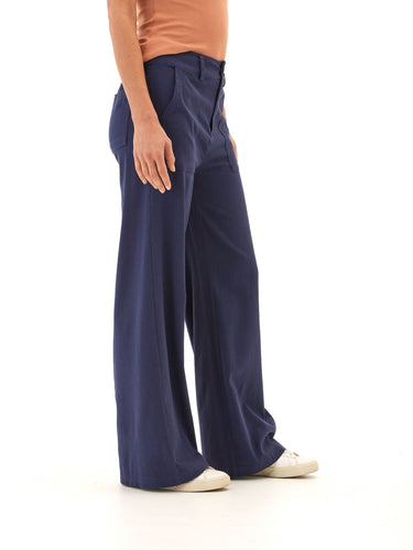 Pamela Stretch Twill Wide Leg Pant Womens Bottoms Pants Threads 4 Thought