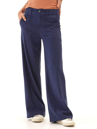 Pamela Stretch Twill Wide Leg Pant Womens Bottoms Pants Threads 4 Thought