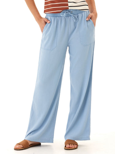 Allie Stretch Chambray Pant Womens Bottoms Pants Threads 4 Thought