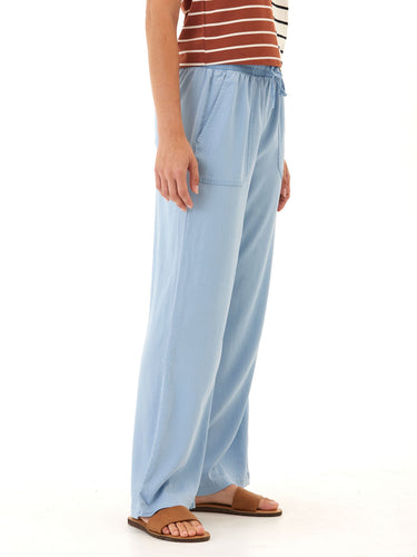 Allie Stretch Chambray Pant Womens Bottoms Pants Threads 4 Thought