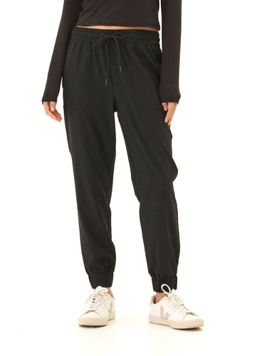 Trysha Ultrastretch Woven Jogger Womens Bottoms Pants Threads 4 Thought