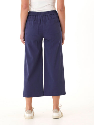 Pamela Stretch Twill Wide Leg Crop Pant Womens Bottoms Pants Threads 4 Thought