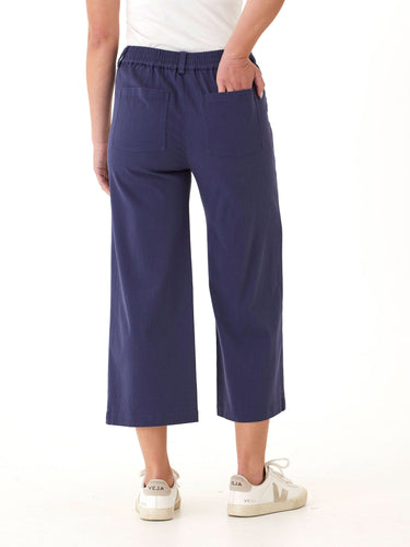Pamela Stretch Twill Wide Leg Crop Pant Womens Bottoms Pants Threads 4 Thought