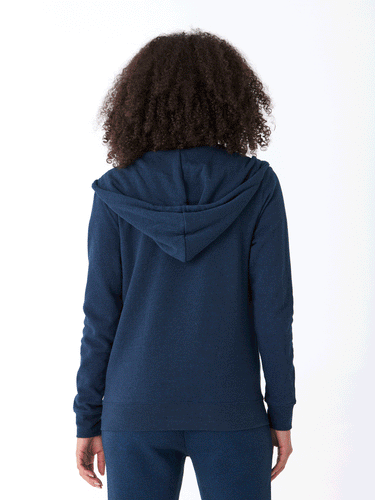Triblend Zip Hoodie Womens Outerwear Sweatshirt Threads 4 Thought