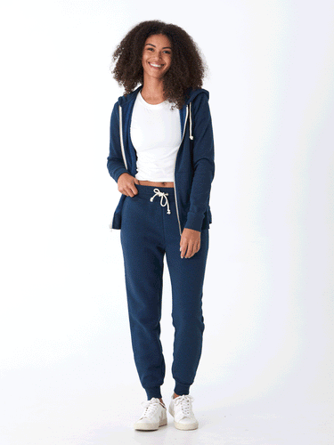 Triblend Zip Hoodie Womens Outerwear Sweatshirt Threads 4 Thought