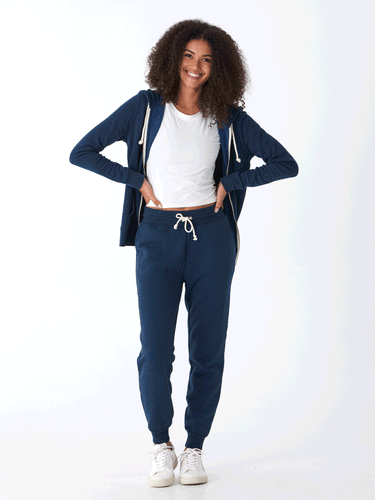 Triblend Zip Hoodie Womens Outerwear Sweatshirt Threads 4 Thought