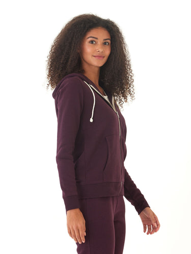 Triblend Fleece Full Zip Hoodie Threads 4 Thought