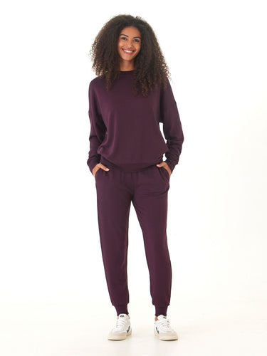 Connie Feather Fleece Jogger Womens Bottoms Sweatpants Threads 4 Thought