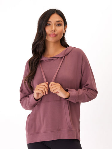 Madge Feather Fleece Pullover Hoodie Womens Outerwear Sweatshirt Threads 4 Thought