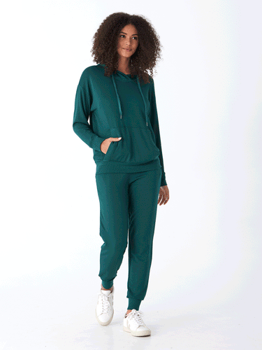 Connie Feather Fleece Jogger Womens Bottoms Sweatpants Threads 4 Thought