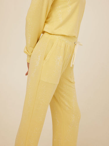 Theresa Spray Wash Modal Terry Straight Leg Pant Womens Bottoms Sweatpants Threads 4 Thought