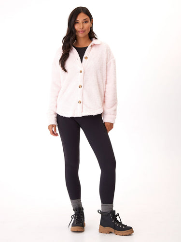 Anthea Sherpa Shirt Jacket Womens Outerwear Jacket Threads 4 Thought