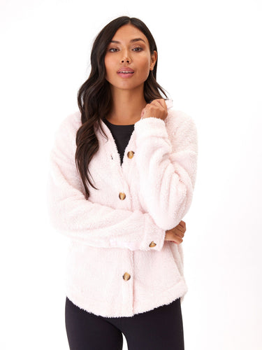 Anthea Sherpa Shirt Jacket Womens Outerwear Jacket Threads 4 Thought