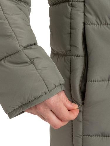 Azima Packable Long Puffer Jacket Womens Outerwear Jacket Threads 4 Thought