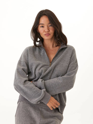 Constance Tribend Fleece Half Zip Pullover Womens Outerwear Sweatshirt Threads 4 Thought