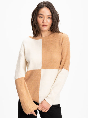 Beryl Colorblock Sweater Womens Outerwear Sweater Threads 4 Thought
