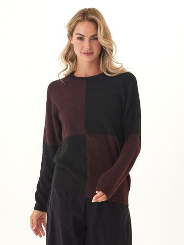 Beryl Colorblock Sweater Womens Outerwear Sweater Threads 4 Thought