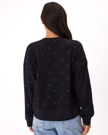 Naia Metallic Dot Pullover Womens Outerwear Sweatshirt Threads 4 Thought 