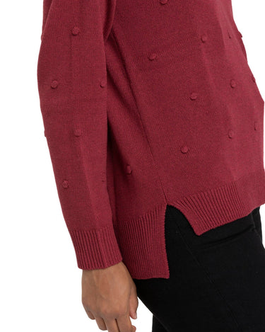 Maeve Cozy Textured Pullover Womens Outerwear Sweater Threads 4 Thought 