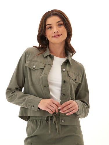 Abbey Stretch Twill Jacket Womens Outerwear Jacket Threads 4 Thought