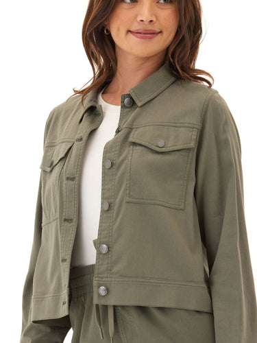 Abbey Stretch Twill Jacket Womens Outerwear Jacket Threads 4 Thought