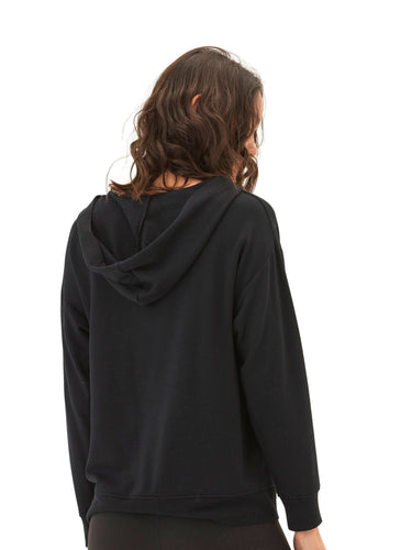 Raya Feather Fleece Pullover Hoodie Womens Outerwear Sweatshirt Threads 4 Thought